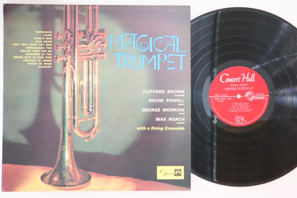 LP Record CLIFFORD BROWN, RICHIE POWELL, GEOR - Magical Trumpet SPS1272V CONCERT HALL Japan Jazz Used