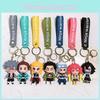 Cute Demon Slayer Key Ring Figurine Bag Charm For Men Women And Kids