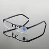 Unisex Reading Glasses Simple Men Women Titanium Alloy Presbyopia Eyeglasses Anti-fatigue Computer Eyewear Diopter +1.0 To +4.0