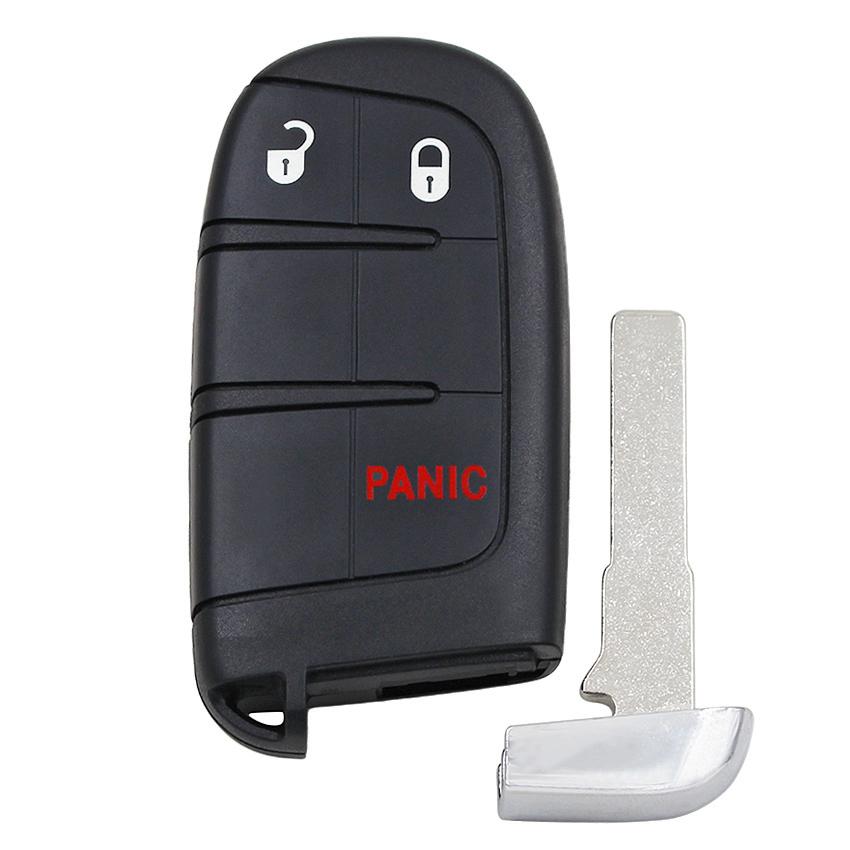 YOUBBA Smart Remote Key Shell For Jeep Renegade Compass Cherokee Dodge Ram 1500 Journey Charger Challenger Chrysler 1500 2/3/4/5