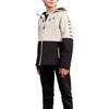Jordan Jackets & Coats Fleece Lined Thermal Comfortable Skin Friendly Long Sleeved White Crown Gray Teenagers JD2442031GS-001