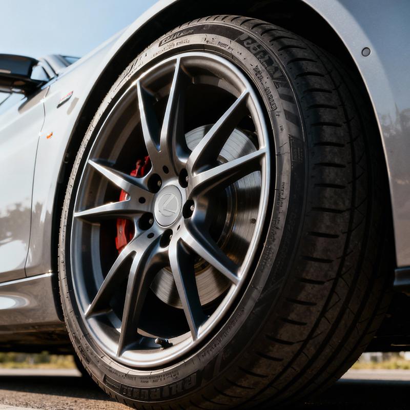 GEFF2 For Lexus 4pcs 56mm Car Emblem Wheel Hub Center Cap Stickers IS350 ES350 IS250 IS460 IS220h IS300 LX570 UX250h
