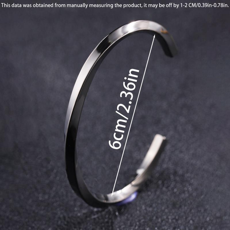 Браслет из титана Mobius из нержавеющей стали для женщин - элитные модные украшения для пар