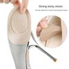 Shockproof Heel Insoles Invisible Half Cushion Heel Cushion Soles Soft Heel Pads  Unisex