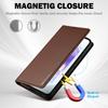 LC.IMEEKE L1 Series for Samsung Galaxy S25 FE Case PU Leather Wallet Stand Protective Phone Cover