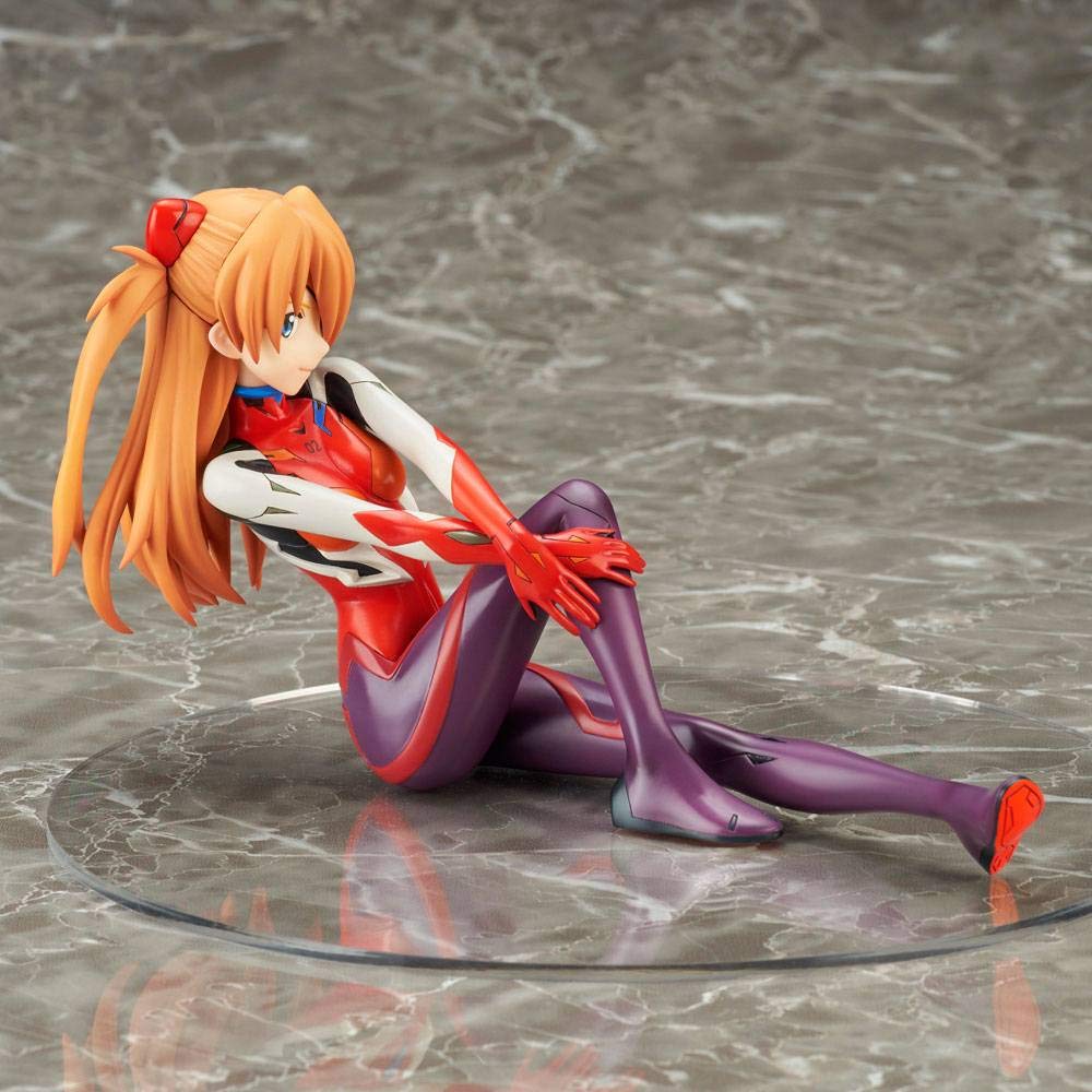 Реконструкция Q Shikinami Asuka Langley Plug Suit в масштабе, готовая фигурка из ПВХ, окрашенная в Evangelion Ver.. 1/7