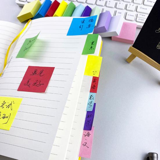 11 Book Total 1100 Pages Sticker Labels Waterproof Durable Smooth Writing Strong Adhesive Back Versatile Adhesive Tags