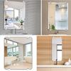 Zinc Alloy Glass Clips Silver Mirror Fasteners New Mirror Clip  Kitchen Cabinet