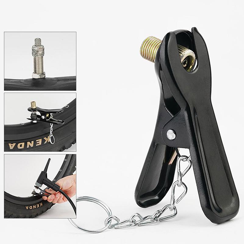 2 шт. насадка для накачивания шин, насадка для велосипедного насоса, многофункциональный соединитель для головного велосипедного насоса, адаптер для головного насоса, велосипедный конвертер