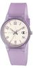 Аналоговые часы Citizen Q&Q VP49A-004VK Champion с уретановым ремешком, водостойкость 10 АТМ, светло-фиолетовые, для мужчин и женщин