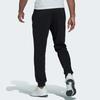 Adidas Slim Fit Tapered Track Pants Men Bottoms Black GK9265