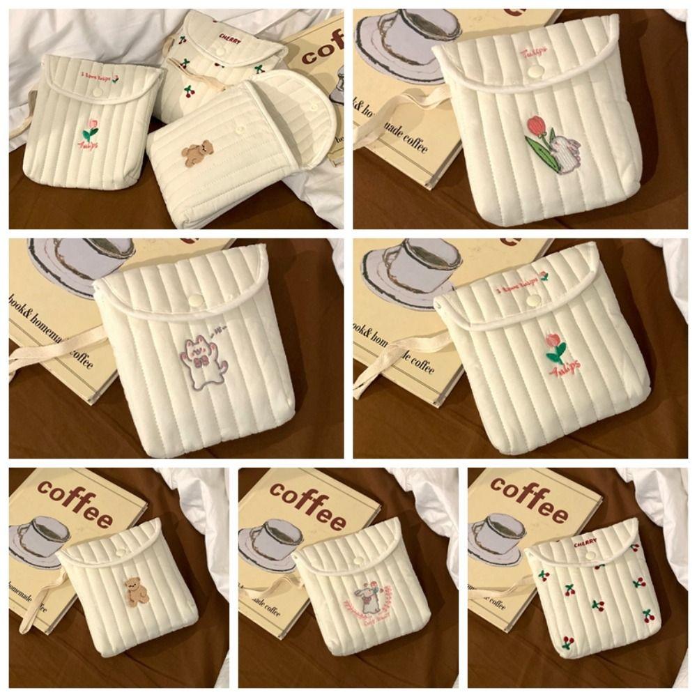 Сумка для хранения гигиенических прокладок «Мишка», кошелек для монет «Вишня и кролик», милая мини-косметичка, для студентов