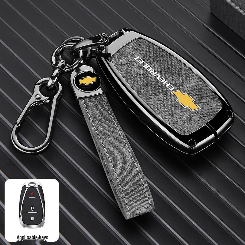 Чехол для ключа Chevrolet для Equinox, Malibu XL, Trax, Trailblazer, Orlando, Monza - Накладка на корпус автомобиля