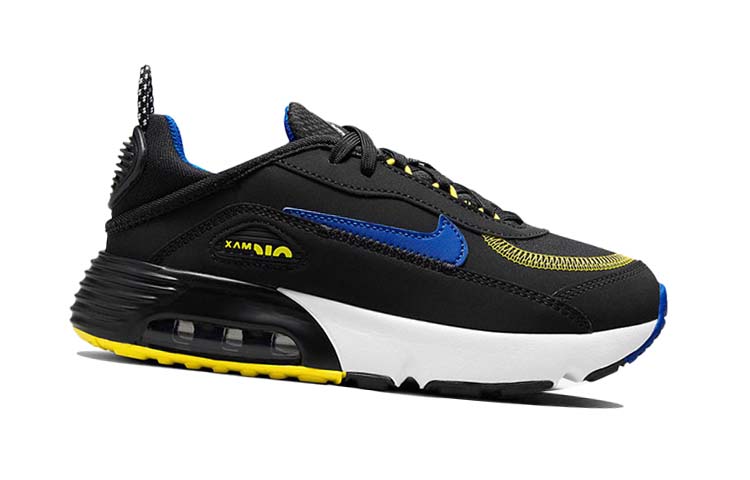 Nike Кроссовки Air Max 2090 Low top Детские Повседневные Черный Желтый Синий Дети Возраст 3 7 Лет DH9740-005