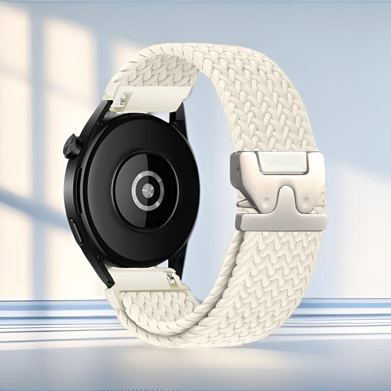 Регулируемый плетеный ремешок 18/20/22 мм для Huawei GT 6/5/4/2/Watch 5/Garmin Fenix 7/Forerunner 265/255/Venu 3 Запасной ремешок для часов