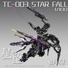 In Stock1/100 Mg Iron Tron Model Tc-003 Eternal Judgment Star Fall Alloy Inner Frame Assembly Model Kit Educational Toy For Kids