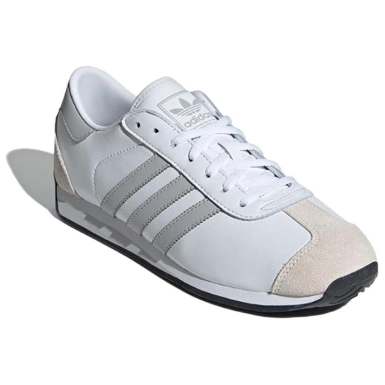 Adidas Originals Country 2 Comfortable Simple Non-Slip Durable Low-Top Lifestyle Shoes Women Sneaker White JH5584