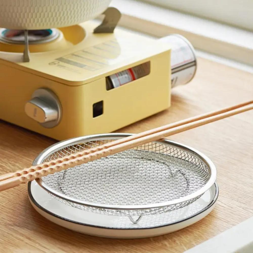 Круглый фильтр для жарки из нержавеющей стали. Большая сетка. Сетка. Корзина для жарки. Ситечко для жарки картофеля фри.