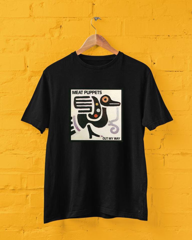 Meat Puppets Band Out My Way Short Sleeve Unisex Adult T-Shirt All Size BTN026 Unisex T-Shirt