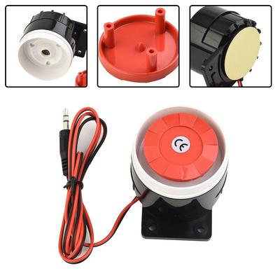DC 12V 120dB Громкая внутренняя сирена проводная сигнализация гудок, для безопасности дома