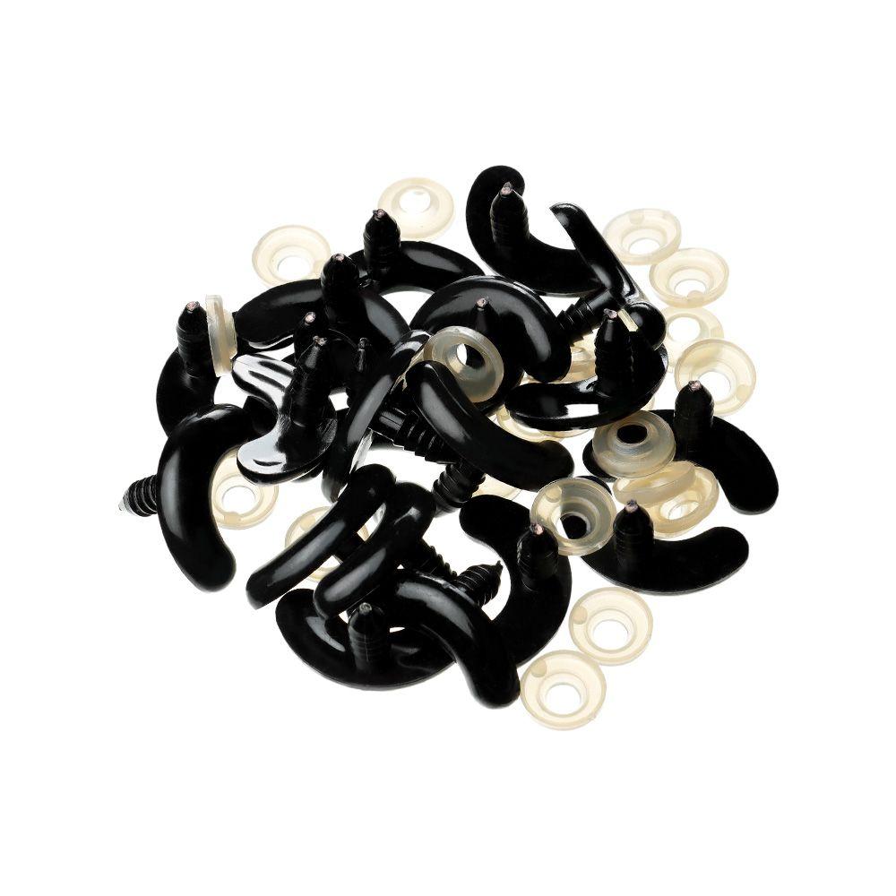 Медведь Аксессуары для животных Пластиковые нити Глаза Нос Куклы DIY Инструменты Кукольный хрустальный глаз Глаза Поделки