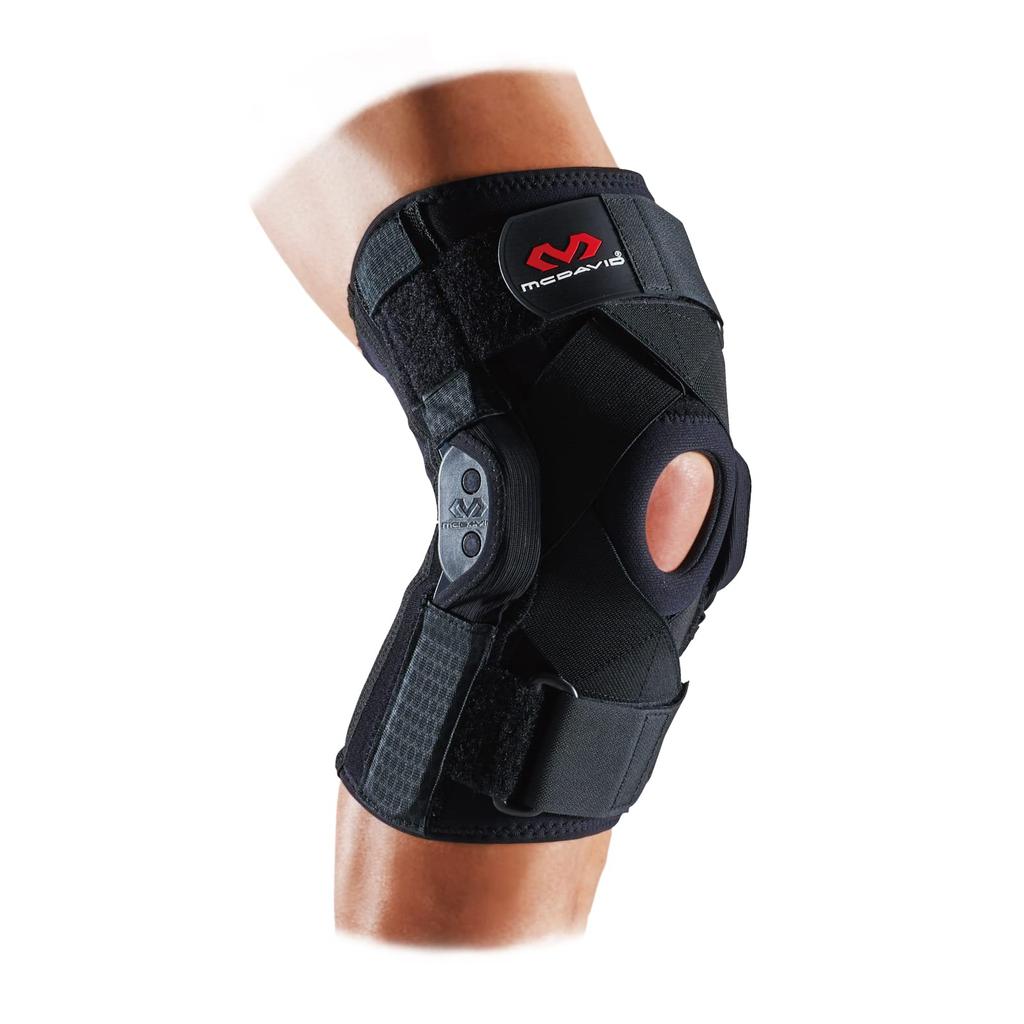McDavid Knee Supporter M429XC Hinged Knee Brace XC Left/Right XL Black