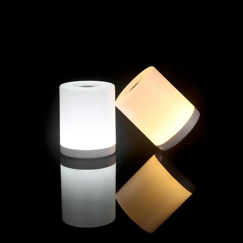 3000K 6500K теплый белый холодный белый яркость регулируемая яркость USB перезаряжаемый светодиодный сенсорный ночник ночью для детей