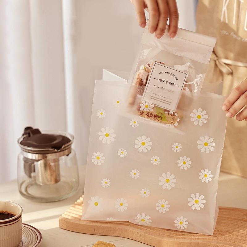 Пластиковая сумка для выпечки торта, еды на вынос, салата, одноразовой еды, прозрачная упаковка