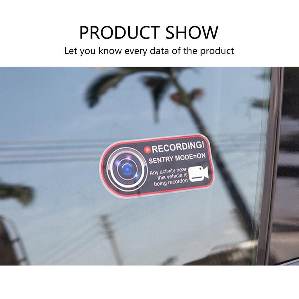 Система оповещения Автомобильная наклейка с удаленным мобильным мониторингом Водонепроницаемая автомобильная наклейка с интеллектуальным наблюдением для безопасности автомобиля