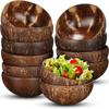 Reusable Coconut Bowls Natural Serving Dishes New Utensils  Dessert