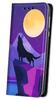 Etui Typu Portfel Do Oppo Reno 15F / 15F Fs - Pokrowiec Bluemoon Nadruk + Szkło 9H