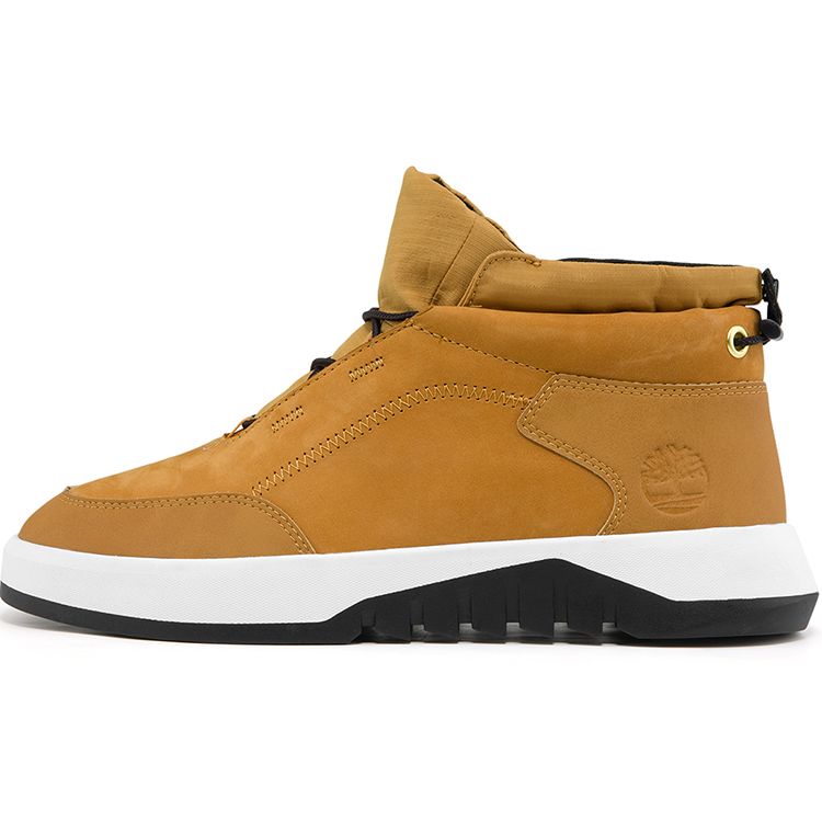 Timberland Outdoor Casual Durable Non-Slip Mid-Top Functional Shoes Men Shoes Wheat A2M9PW