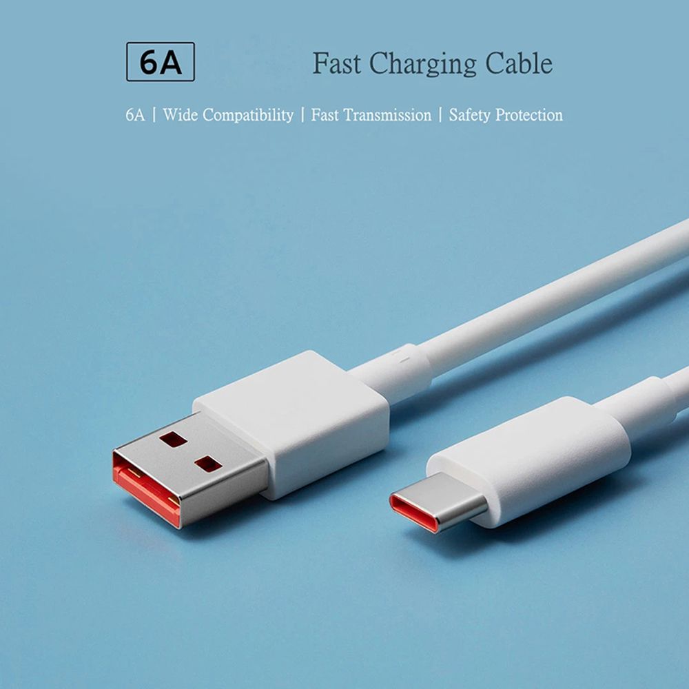 Mobile Phone Digital Cables Type C USB USB Type C Cable Sync Wire 6A Fast Charger Cable Data Cord
