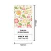 50 наклеек/в упаковке, Свежие маленькие цветочные наклейки, Наклейки «Спасибо», Коробка-самолетик, Запечатывающие наклейки, Упаковка для подарочной коробки, Декорация, Самоклеящиеся этикетки