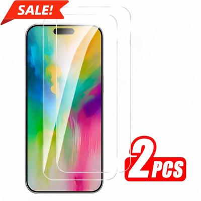 2 шт. защитное стекло для iPhone 16 Pro Max HD закаленное стекло iPhone16 i Phone 16 Plus 16Pro Max 5G 2024 защитные пленки для экрана