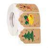 500 Pieces Christmas Stickers Paper Name Xmas for Holiday