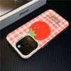 Чехол для телефона 'Выражение помидоров' для IPhone 17 16 15 14 13 12 11 Pro MAX Plus Цветной Матовый Задний Чехол