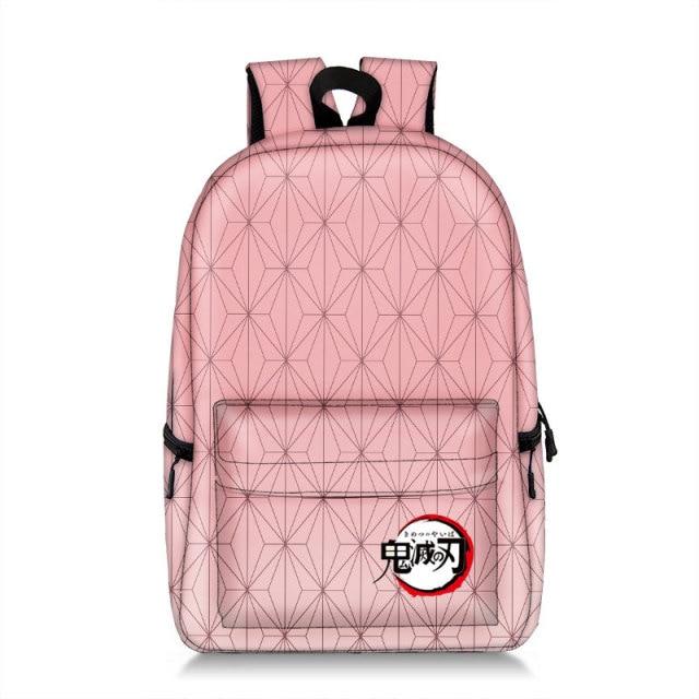 Anime Demon Slayer Backpack Waterproof Student School Bags Boys Girls Bookbag Cosplay Travel Bag Knapsack Fashion