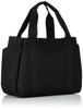 Rootote Water-Repellent Mini Tote Bag, SN Deli Paruti, Hassui, A 1463, Women's, Black