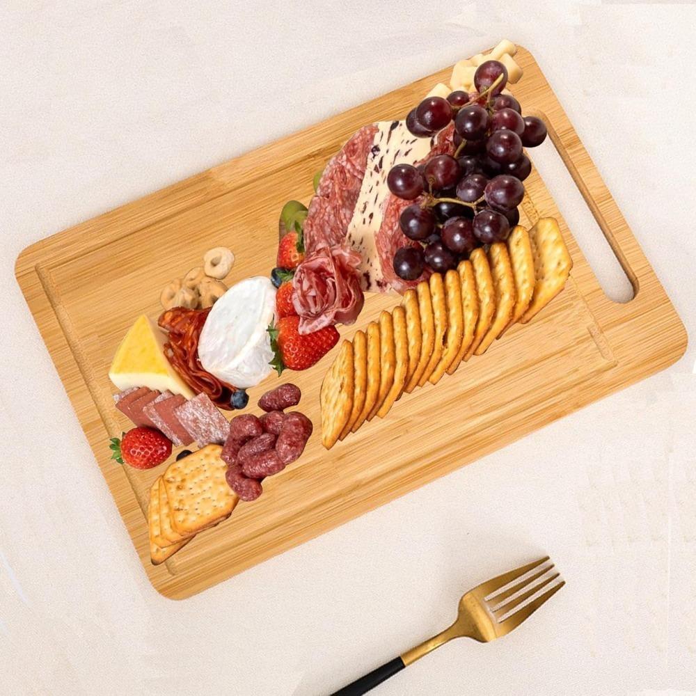 3PCS/SET Rectangular Cutting Board Hanging Cutting Block Household Cheese Serving Board Fruit