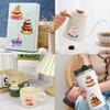 8 Cartoon Cakes Make A Face Face Change Sticker DIY Hand Account Small Card Mobile Phone Case Decoration