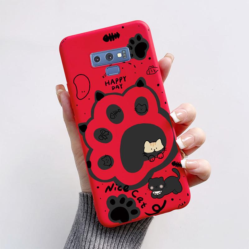 For Samsung Galaxy Note 9 Note 8 Phone Case Cute Butterfly Astronaut Pattern Soft Silicone Cover Funda For Samsung Note 8 9 Capa