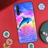 Чехол 'Морской дельфин' для Huawei Nova Y73 Y72 Y61 Y91 Y90 Y70 Y60 12s 12i 11i 8i 9 10 SE P60 Pro P30 P40 Lite