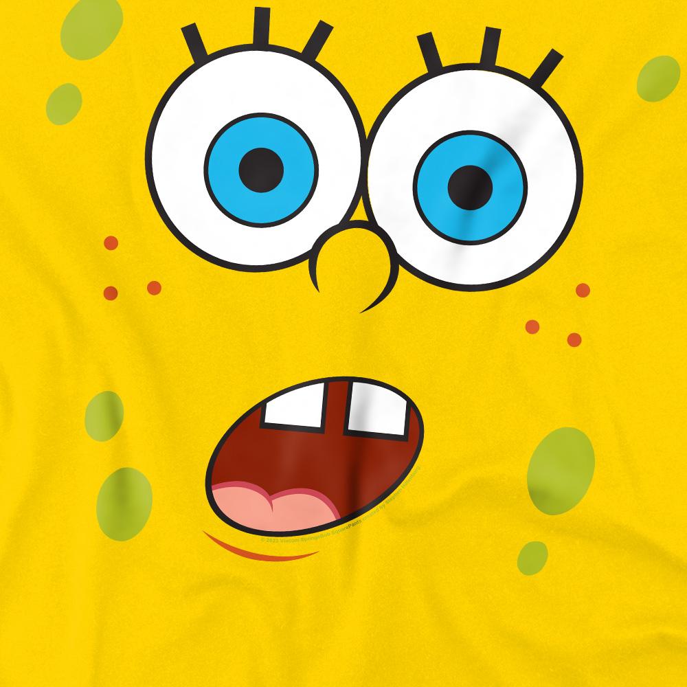 SpongeBob SquarePants Mens Surprise Face T-Shirt