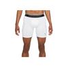 Pro Dri-Fit Training Stretch Logo Breathable Fitness Shorts Men Bottoms White DD1918-100