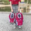 Сумка-переноска для домашних животных, сетчатый рюкзак с двумя плечами, портативный дорожный рюкзак для кошек и собак, принадлежности для выгула домашних животных