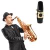 Akindou E Flat Alto Saxophone Mouthpiece with 2 Reeds and 2 Mouth Cushions Jazz (Golden Ligature)