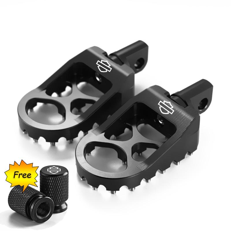 Подножки для мотоцикла MX, широкие подставки для ног, педали с подножками для Harley Sportster XL 883 1200 Dyna Street Bob Bobber