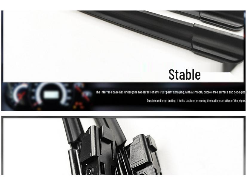 Щетка стеклоочистителя FAW-Volkswagen Magotan: Совместим с моделями B8, B7, B6 (2009-2013) - Бескаркасная резиновая полоса