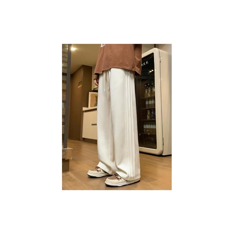 Greciilooks Regular Trouser Loose Fit | Sports For Men Stylish Track Mid Rise Pant (Gl-Tp-1045_Black_S)